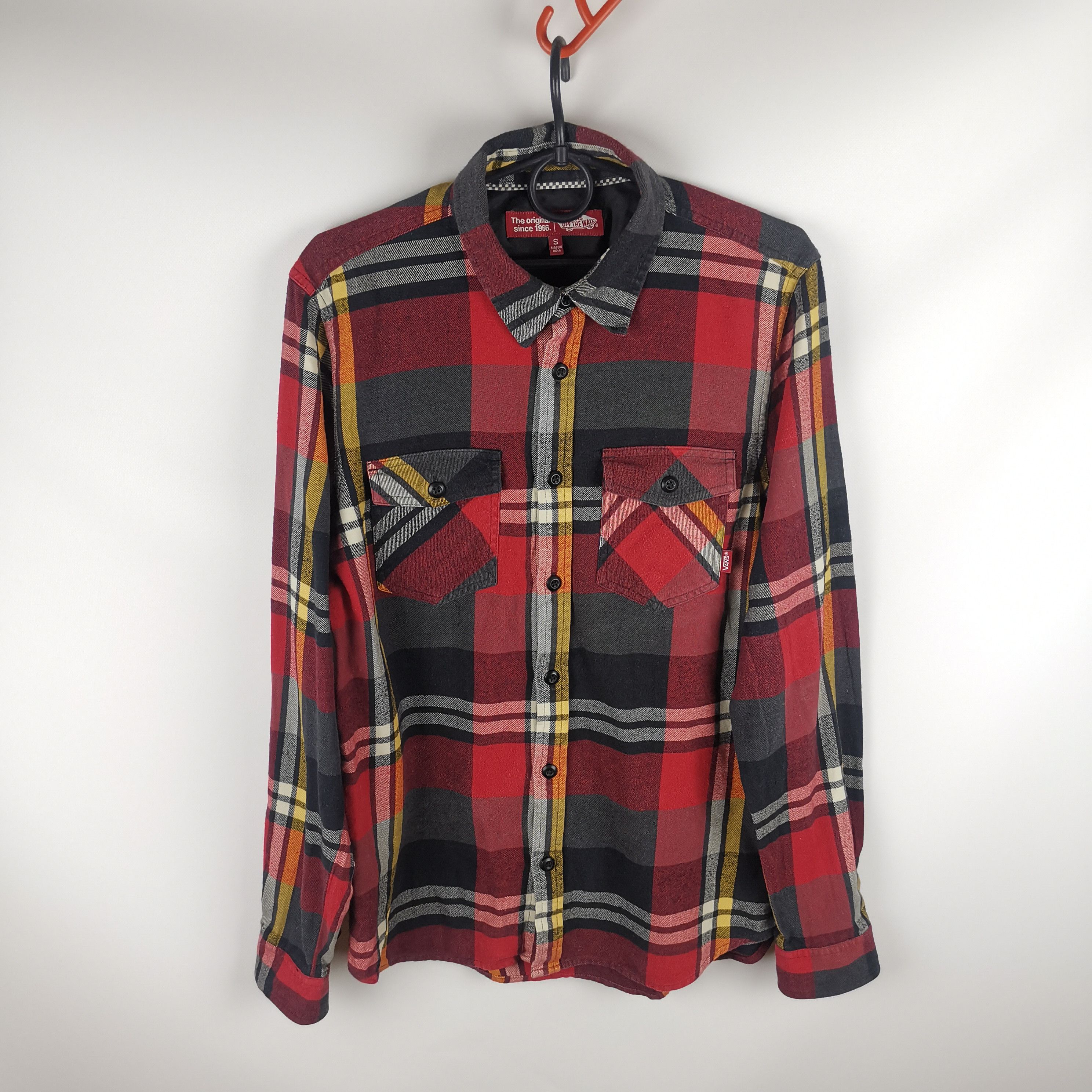 Flannel Vans check plaid multicolor flannel longsleeve shirt Size US S / EU 44-46 / 1 - 6 Thumbnail