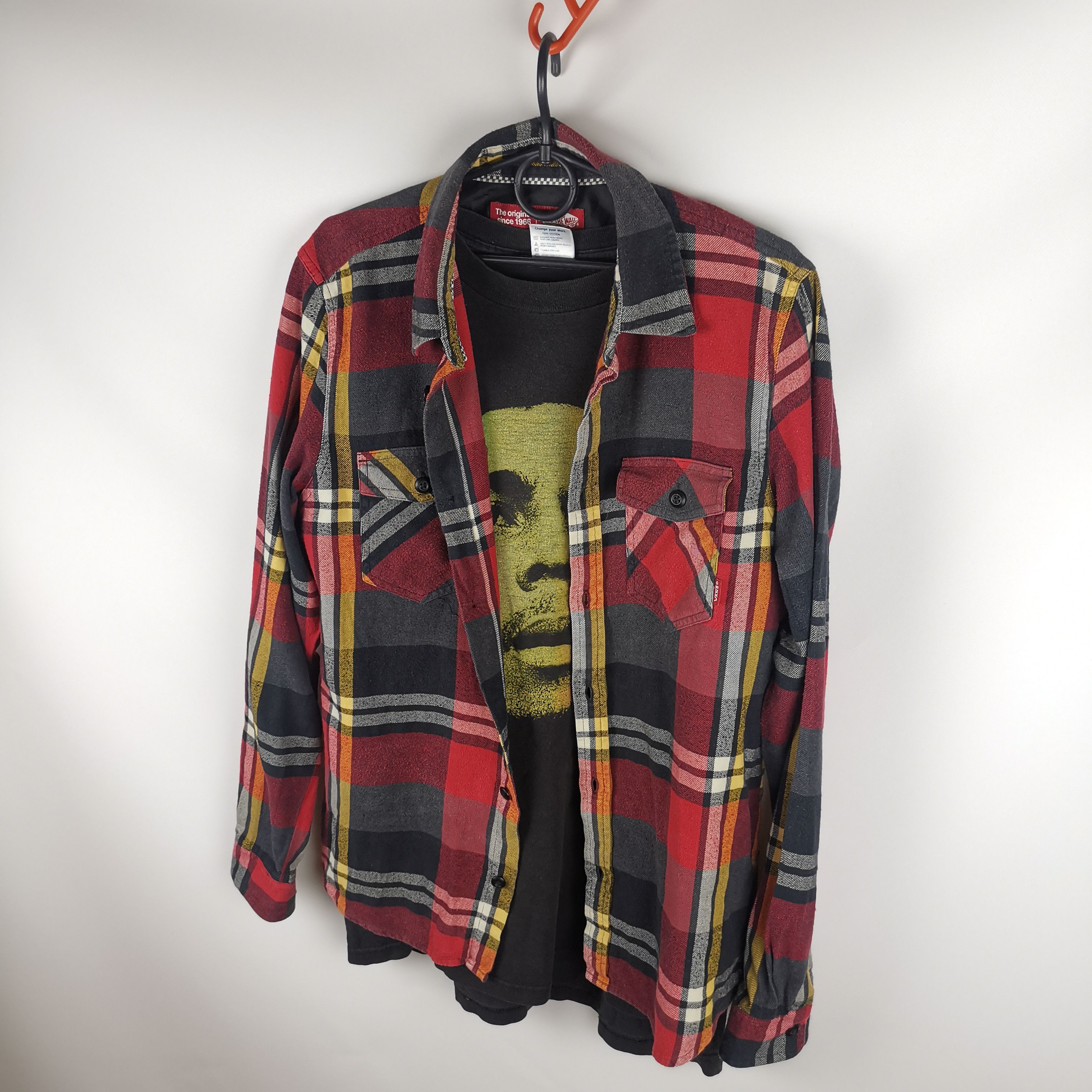 Flannel Vans check plaid multicolor flannel longsleeve shirt Size US S / EU 44-46 / 1 - 1 Thumbnail