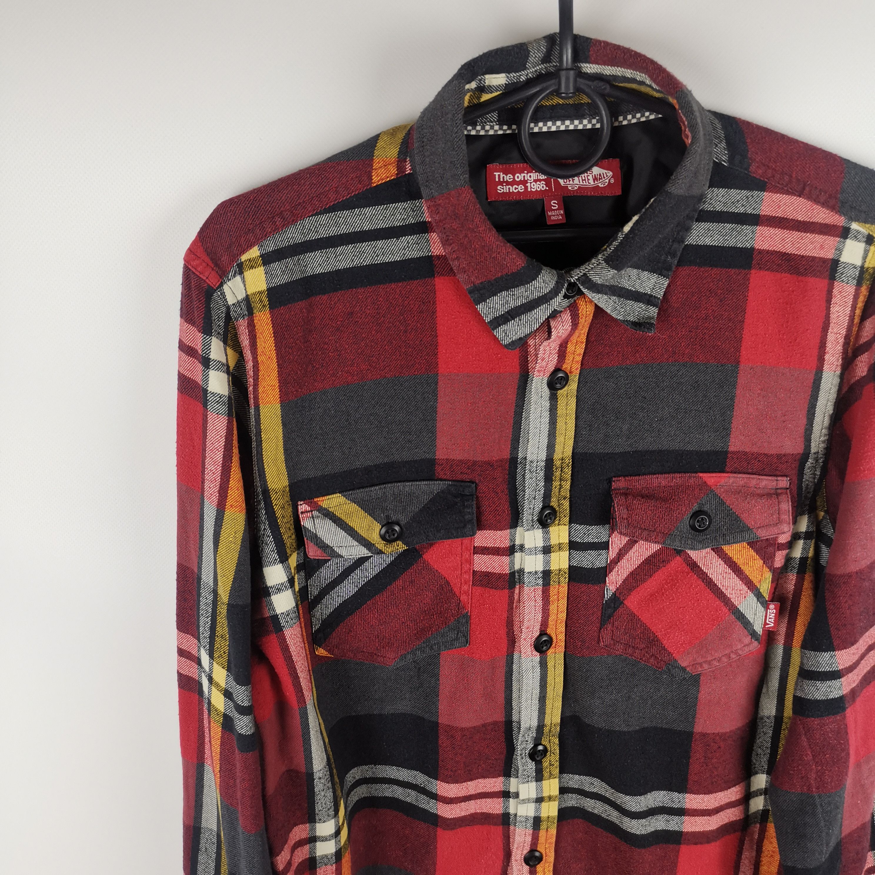 Flannel Vans check plaid multicolor flannel longsleeve shirt Size US S / EU 44-46 / 1 - 5 Thumbnail