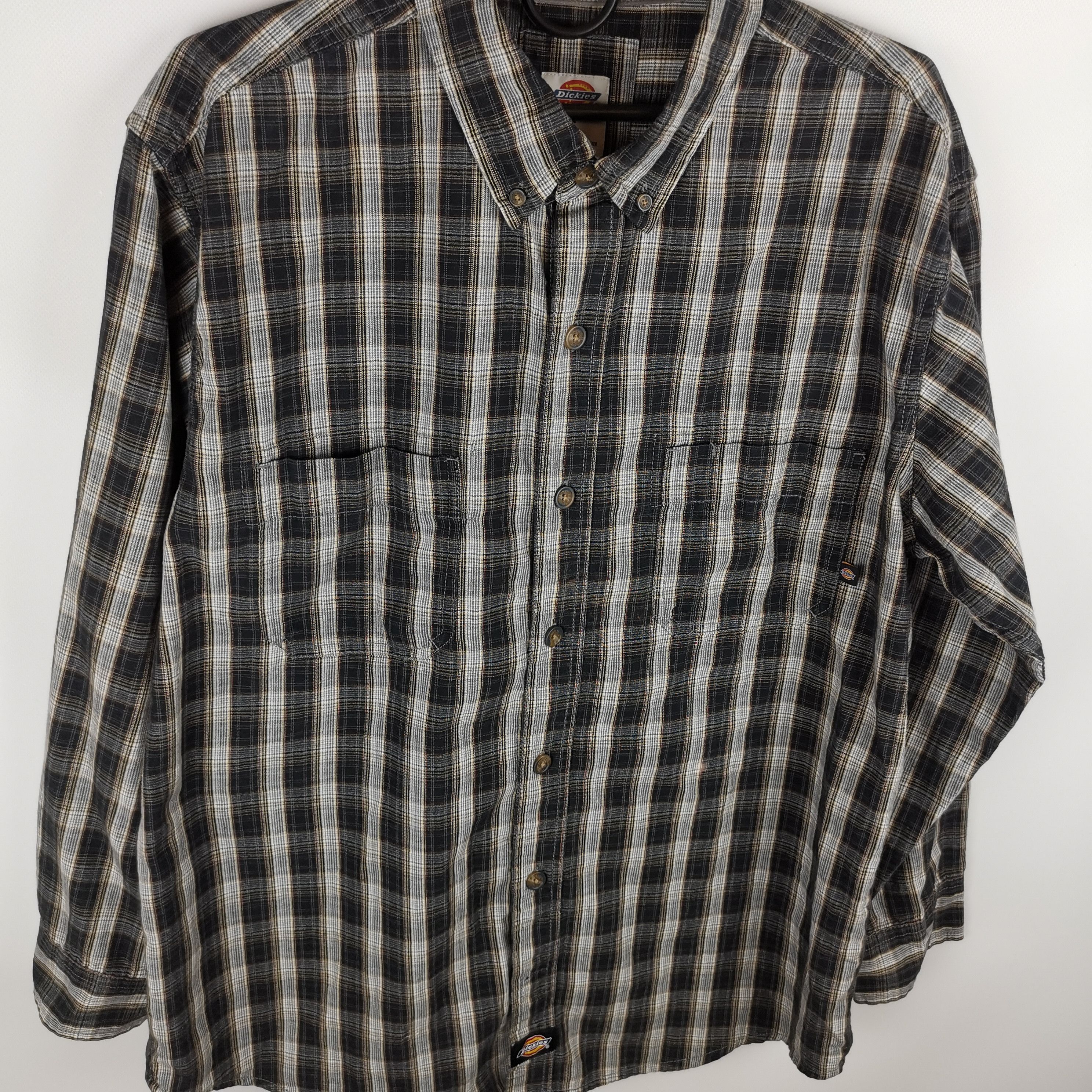 Dickies Dickies vintage check plaid button up shirt Size US L / EU 52-54 / 3 - 3 Thumbnail
