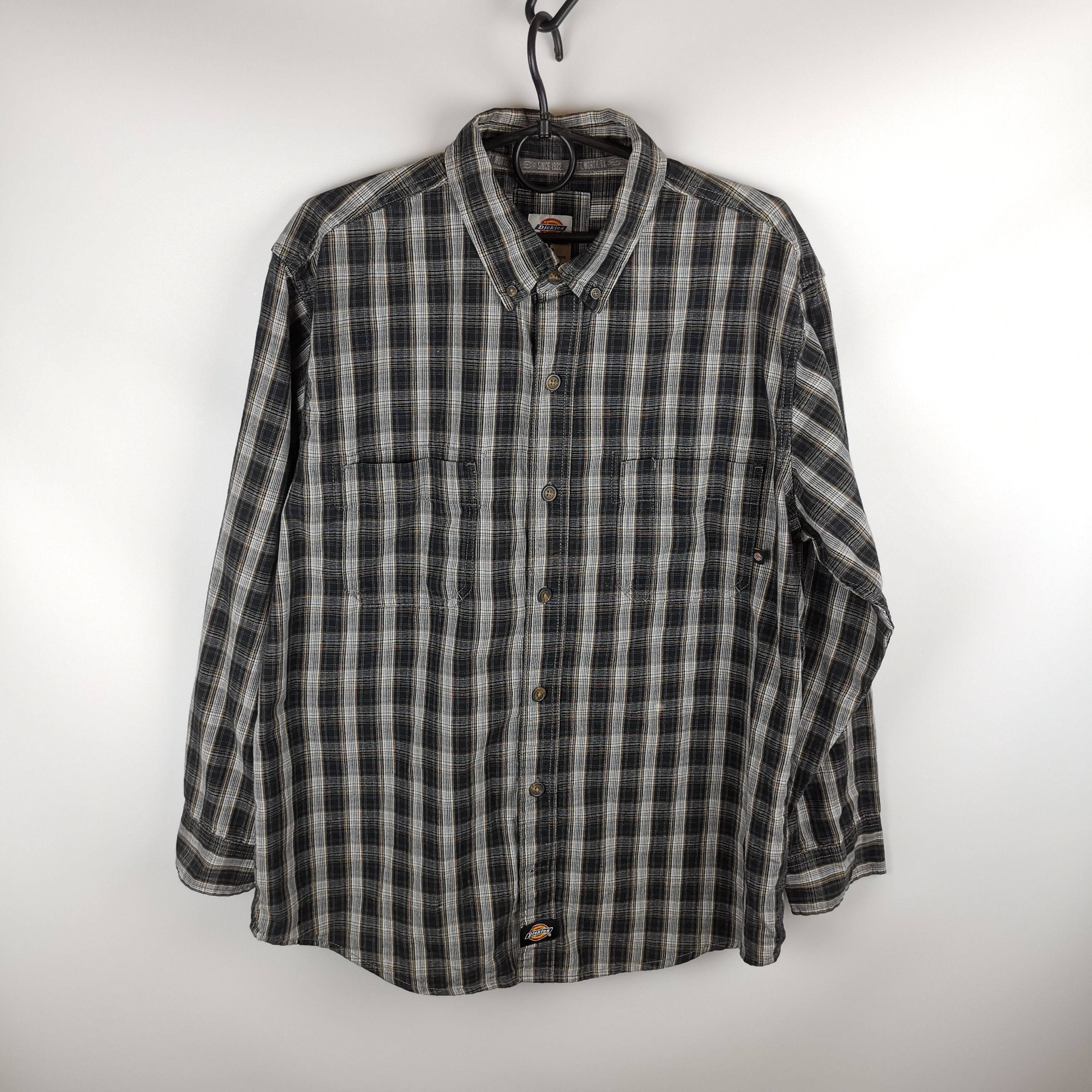 Dickies Dickies vintage check plaid button up shirt Size US L / EU 52-54 / 3 - 4 Thumbnail