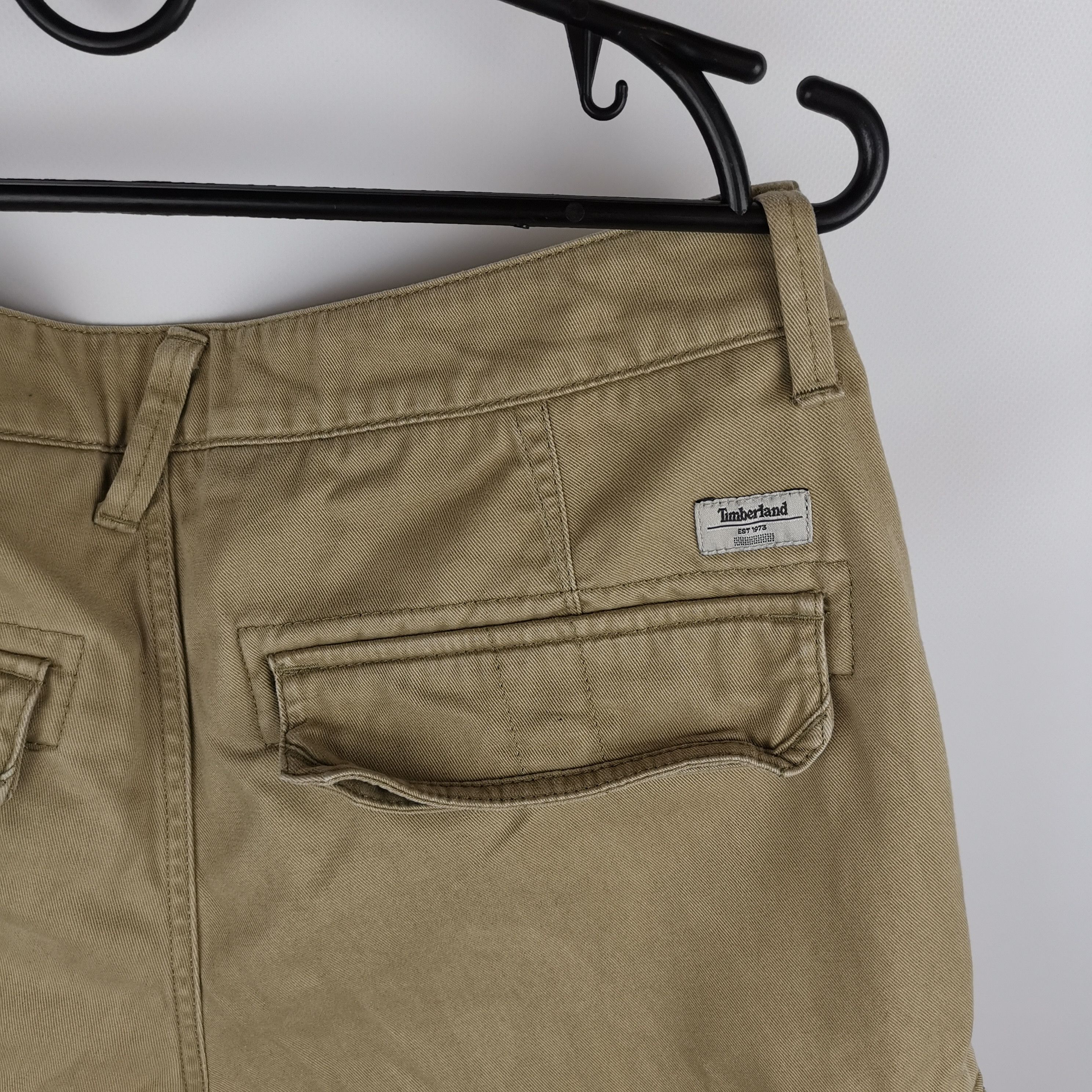 Timberland Timberland vintage beige cargo shorts travis scott style Size US 32 / EU 48 - 5 Thumbnail