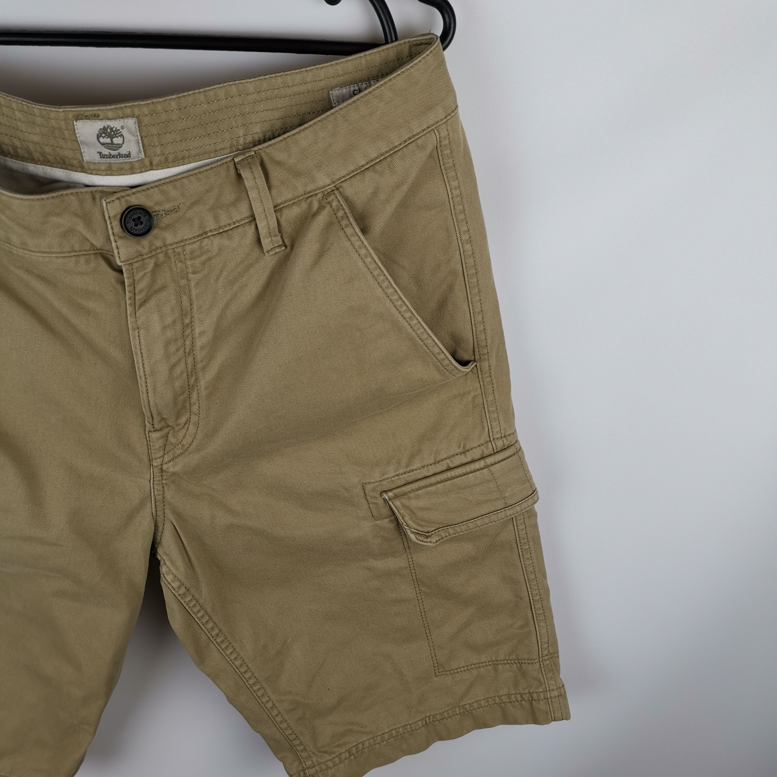 Timberland Timberland vintage beige cargo shorts travis scott style Size US 32 / EU 48 - 3 Thumbnail