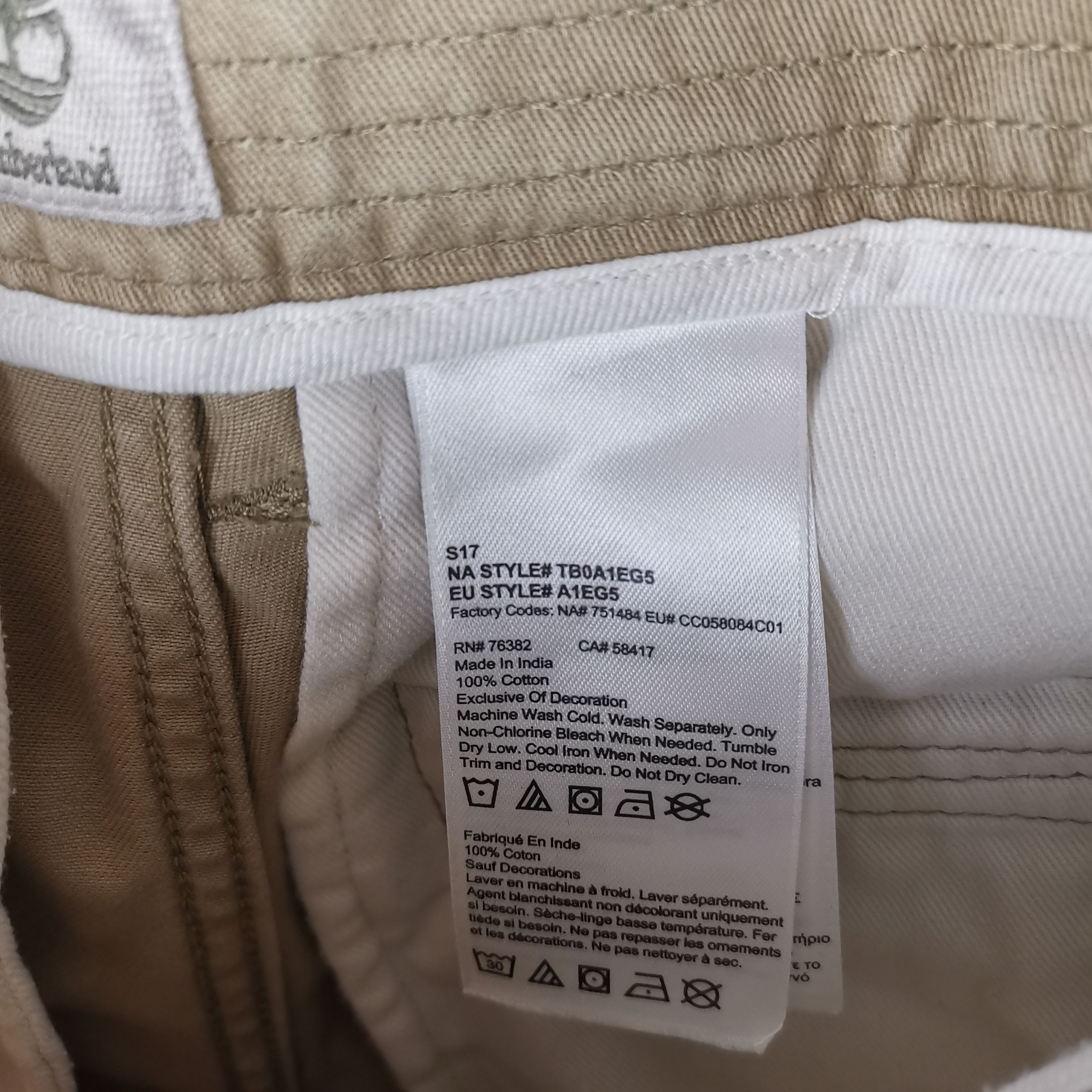 Timberland Timberland vintage beige cargo shorts travis scott style Size US 32 / EU 48 - 6 Thumbnail