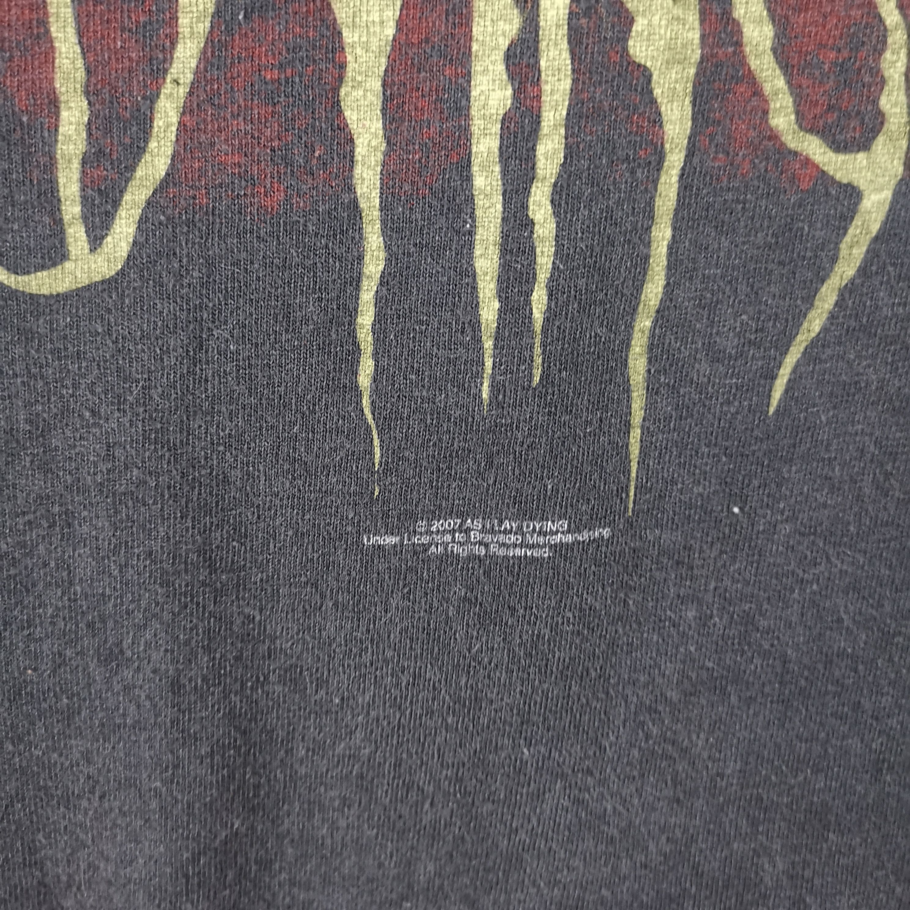 Band Tees FOTL as I Lay Dying vintage 2007 band tee shirt Size US L / EU 52-54 / 3 - 3 Thumbnail