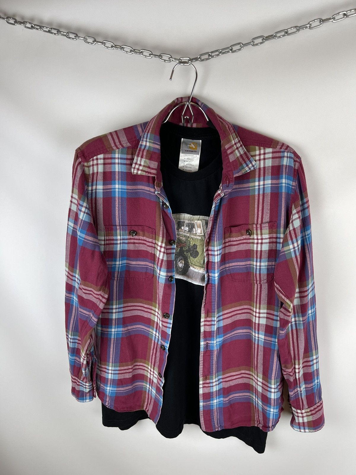 Flannel Uniqlo flannel vintage checkered shirt travis Scott style Size US M / EU 48-50 / 2 - 5 Thumbnail