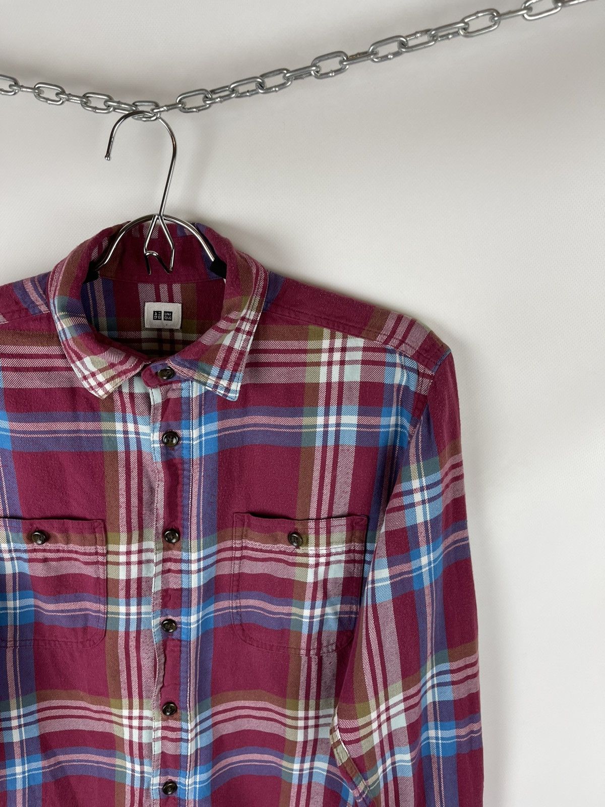 Flannel Uniqlo flannel vintage checkered shirt travis Scott style Size US M / EU 48-50 / 2 - 10 Thumbnail