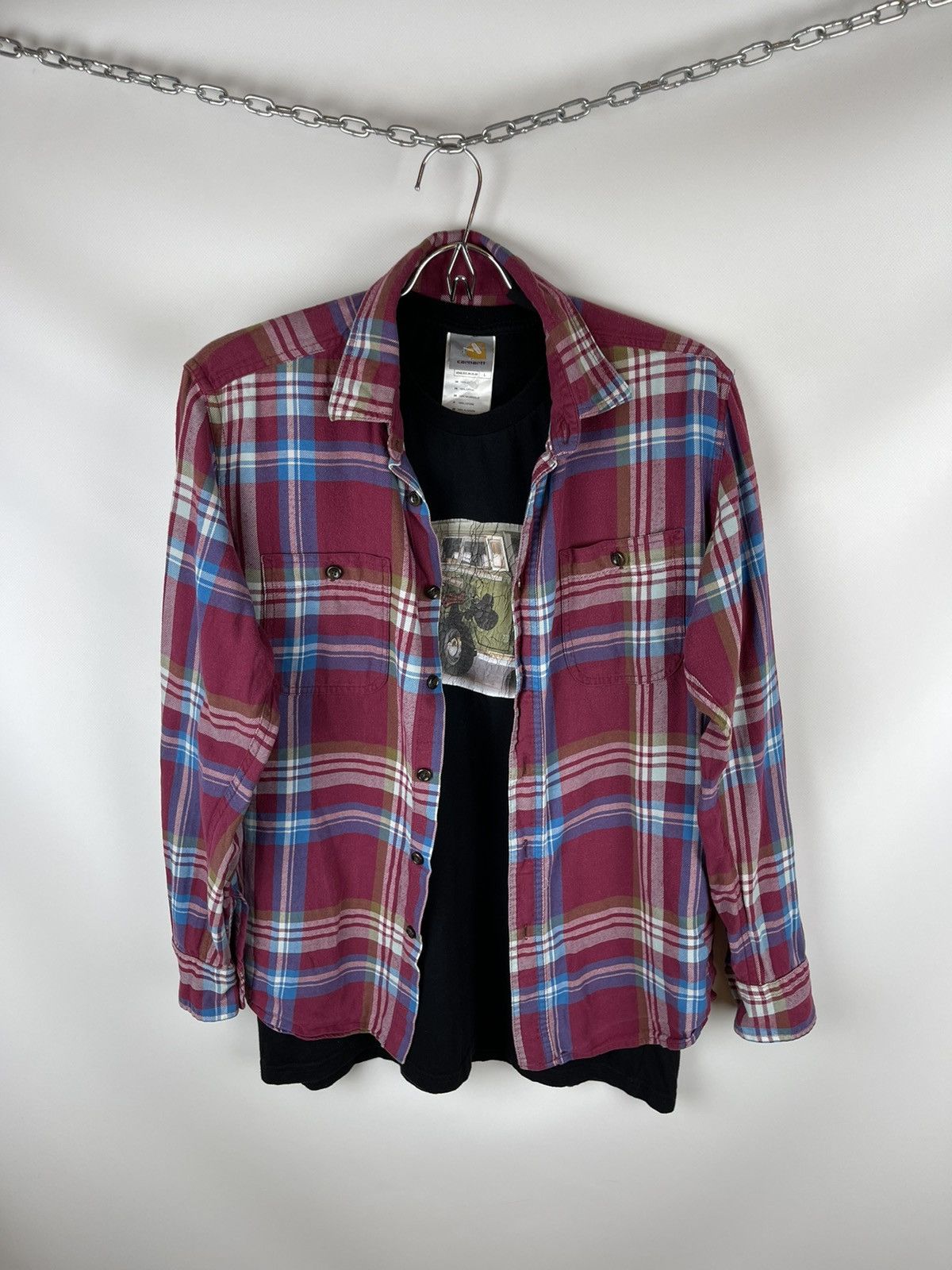 Flannel Uniqlo flannel vintage checkered shirt travis Scott style Size US M / EU 48-50 / 2 - 1 Thumbnail