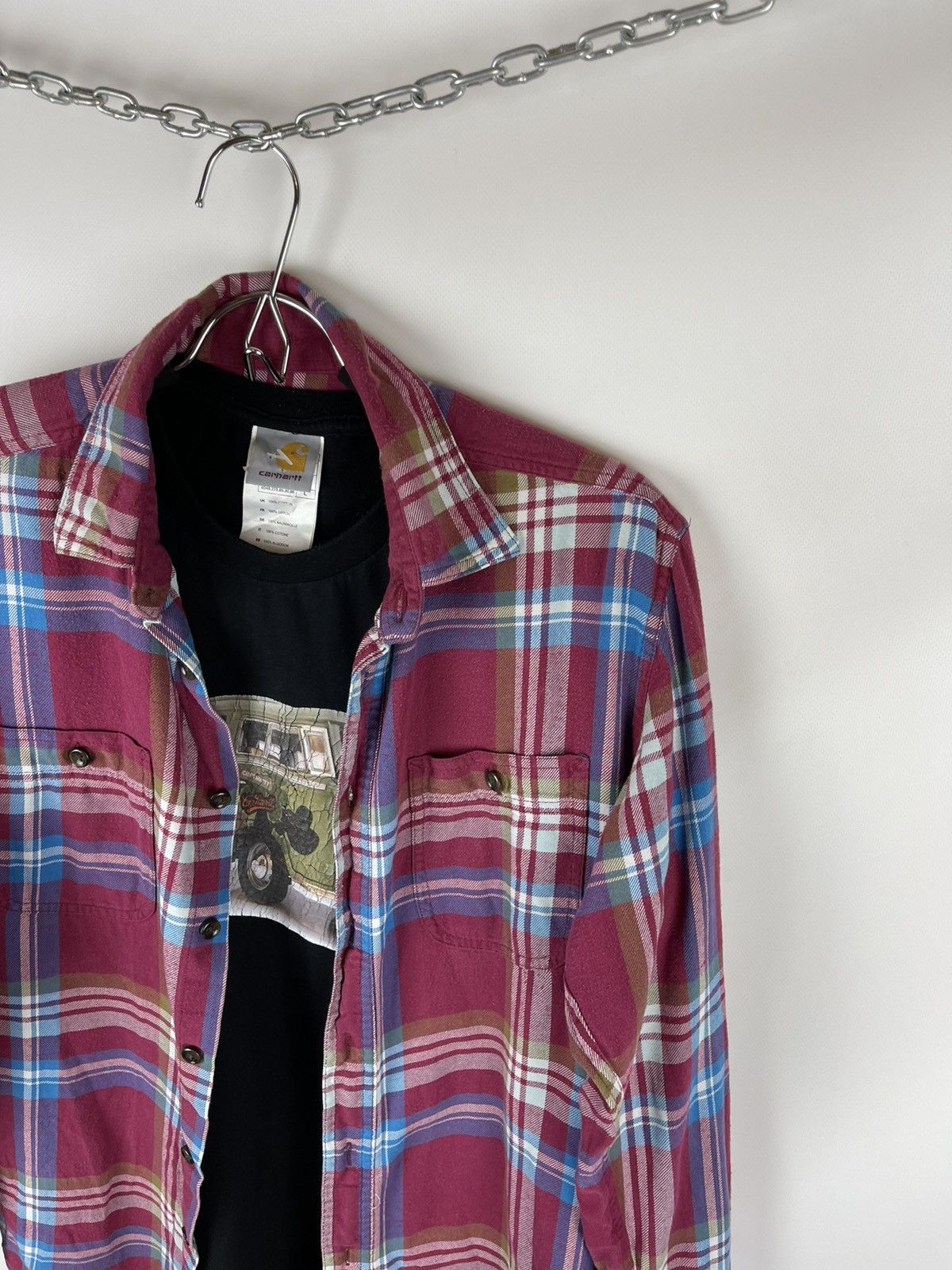 Flannel Uniqlo flannel vintage checkered shirt travis Scott style Size US M / EU 48-50 / 2 - 3 Thumbnail