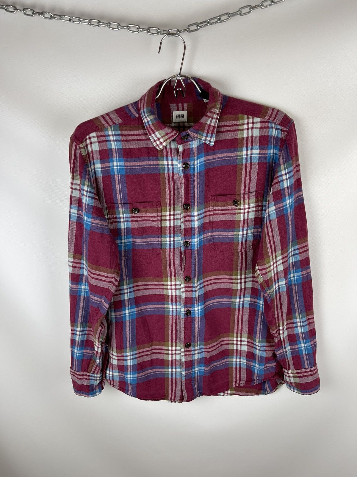 Flannel Uniqlo flannel vintage checkered shirt travis Scott style Size US M / EU 48-50 / 2 - 7 Thumbnail