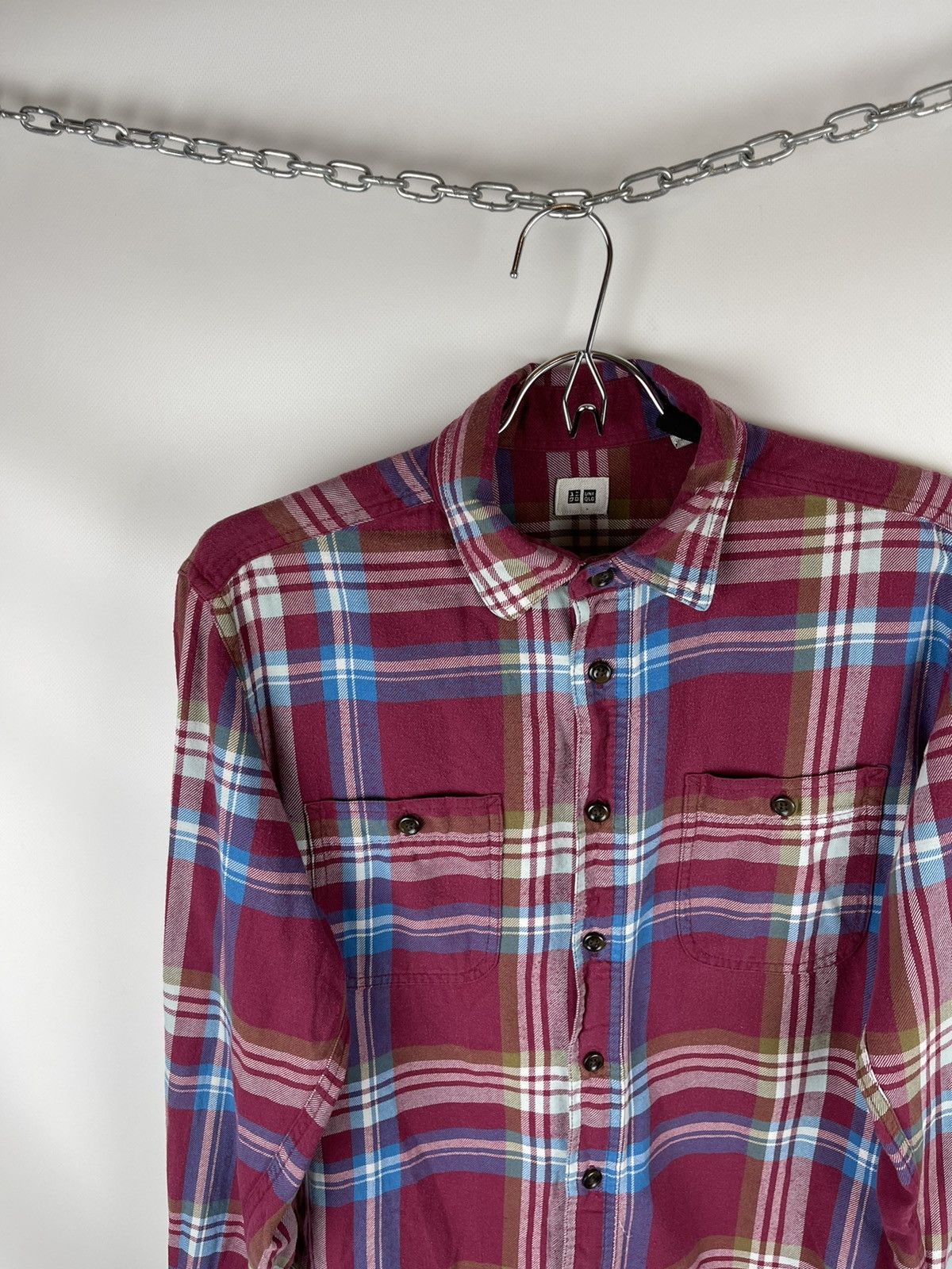 Flannel Uniqlo flannel vintage checkered shirt travis Scott style Size US M / EU 48-50 / 2 - 8 Thumbnail