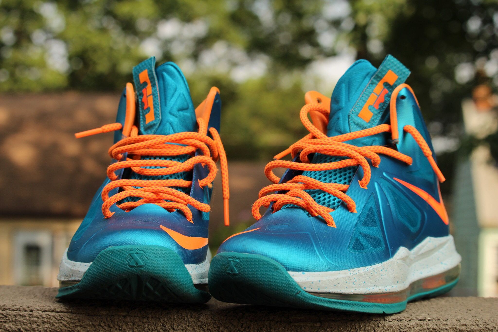 Lebron 10 orange and blue deals
