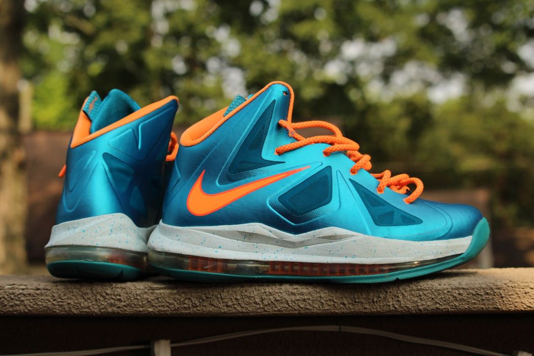 lebron 10 orange