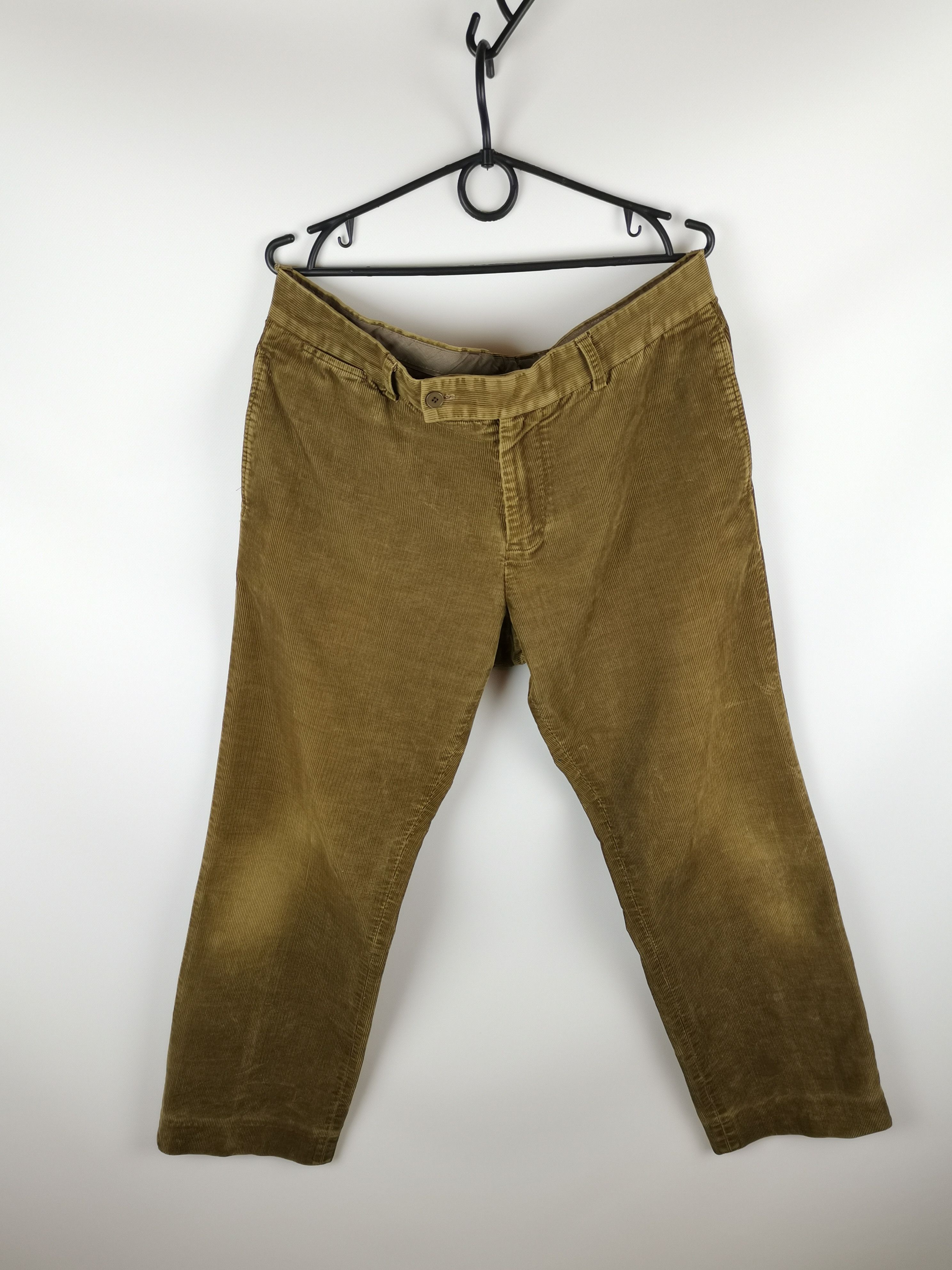 Lacoste × Vintage Lacoste vintage corduroy brown casual pants Size US 34 / EU 50 - 1 Thumbnail