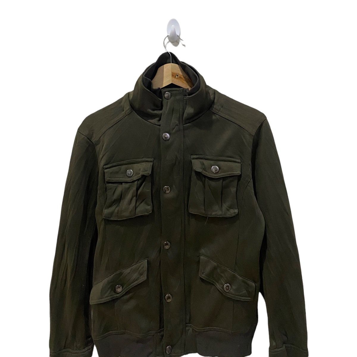 14th Addiction × If Six Was Nine × In The Attic RARE IN THE ATTIC ROCKERS GARMENT MULTI POCKET JACKET Size US S / EU 44-46 / 1 - 6 Thumbnail