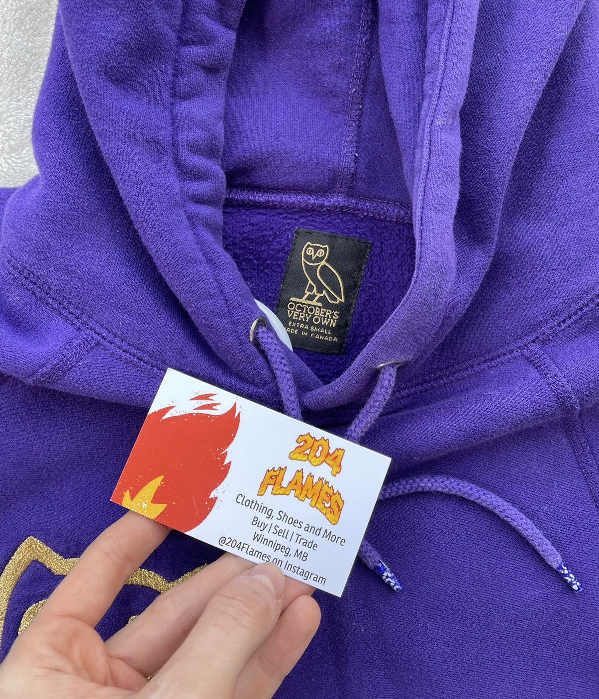 October's Very Own OVO OG Owl Purple Hoodie Size US S / EU 44-46 / 1 - 5 Thumbnail