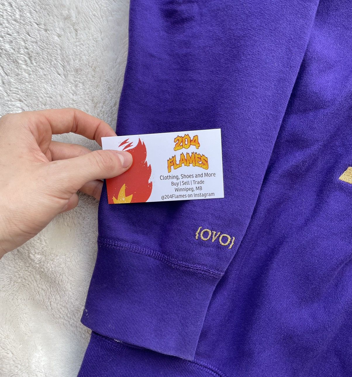 October's Very Own OVO OG Owl Purple Hoodie Size US S / EU 44-46 / 1 - 3 Thumbnail