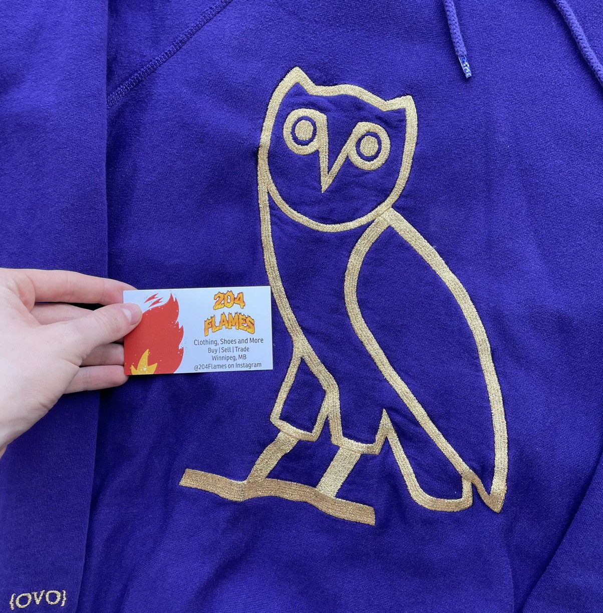 October's Very Own OVO OG Owl Purple Hoodie Size US S / EU 44-46 / 1 - 2 Thumbnail