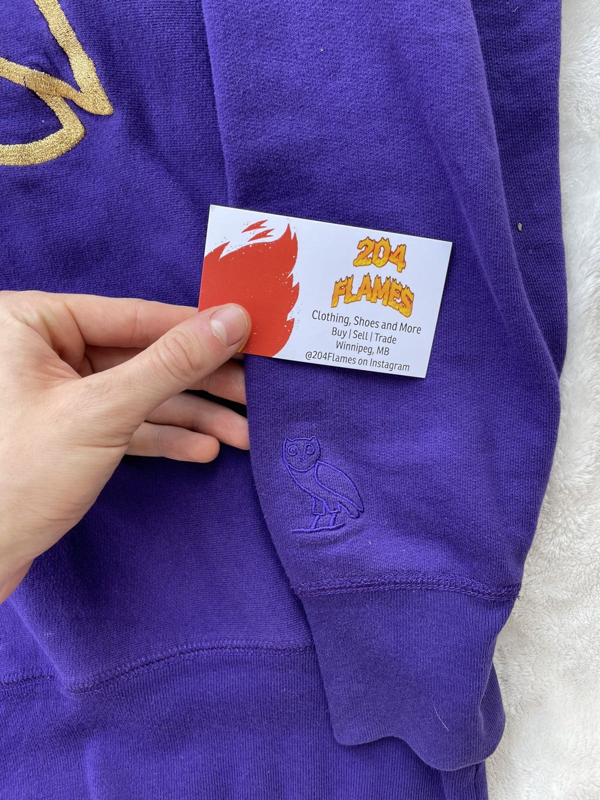 October's Very Own OVO OG Owl Purple Hoodie Size US S / EU 44-46 / 1 - 4 Thumbnail