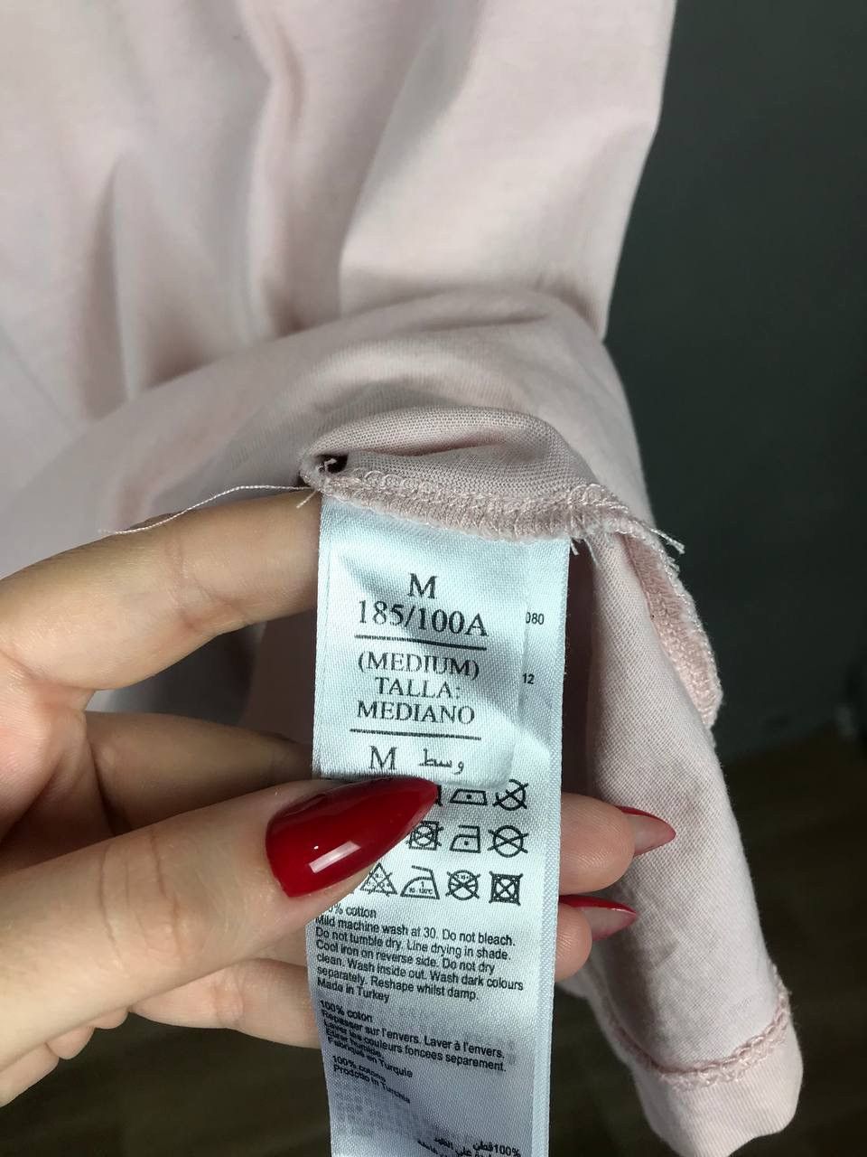 Allsaints Allsaints luxury streetwear pink tee Size US M / EU 48-50 / 2 - 5 Thumbnail