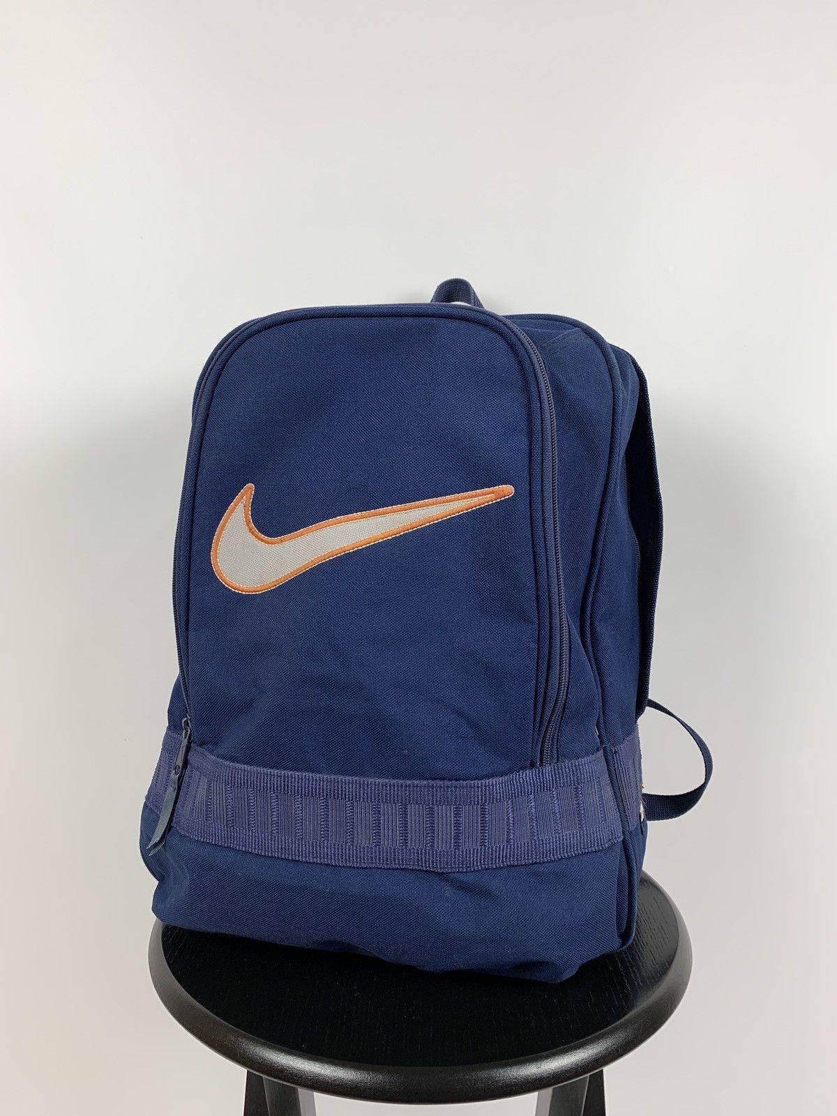 Nike × Streetwear × Vintage Vintage Nike Center Swoosh Navy