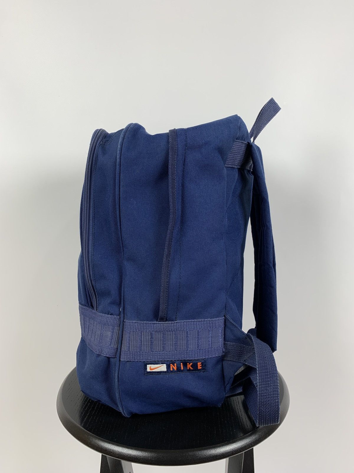 Nike 90s Vintage Nike Big Logo Swoosh Backpack Bag Size ONE SIZE - 3 Thumbnail