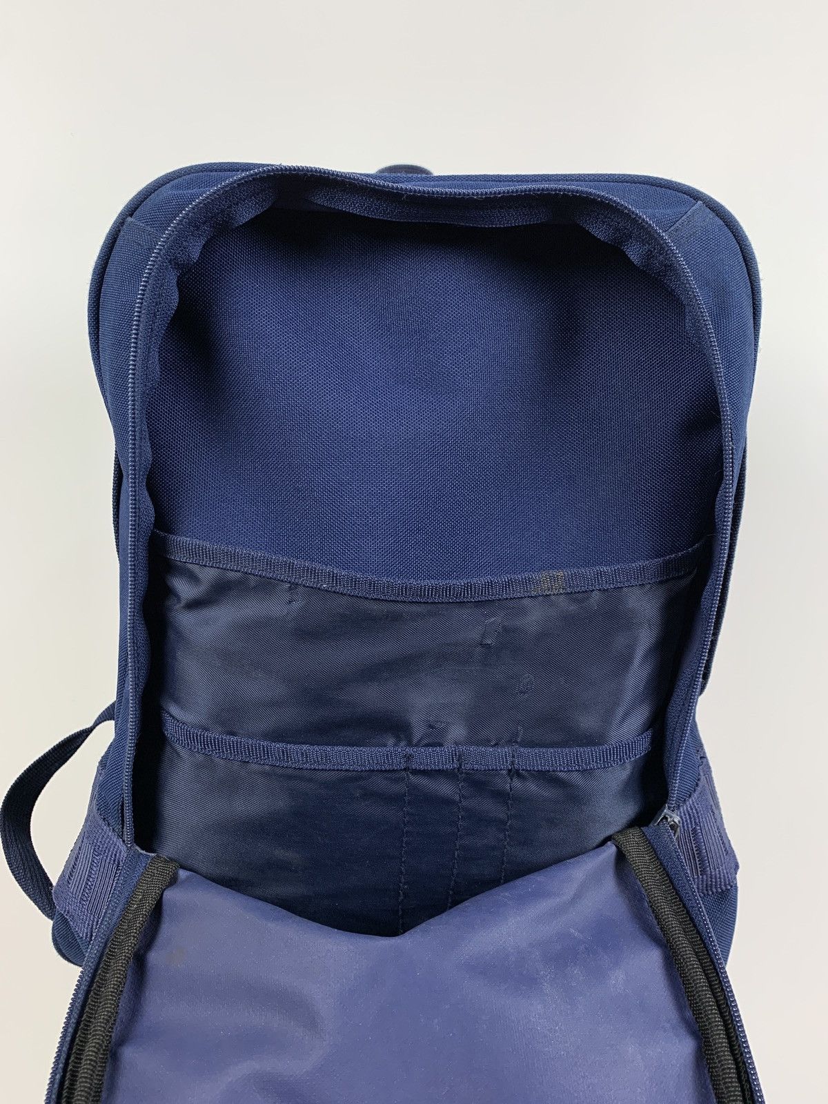 Nike 90s Vintage Nike Big Logo Swoosh Backpack Bag Size ONE SIZE - 10 Thumbnail