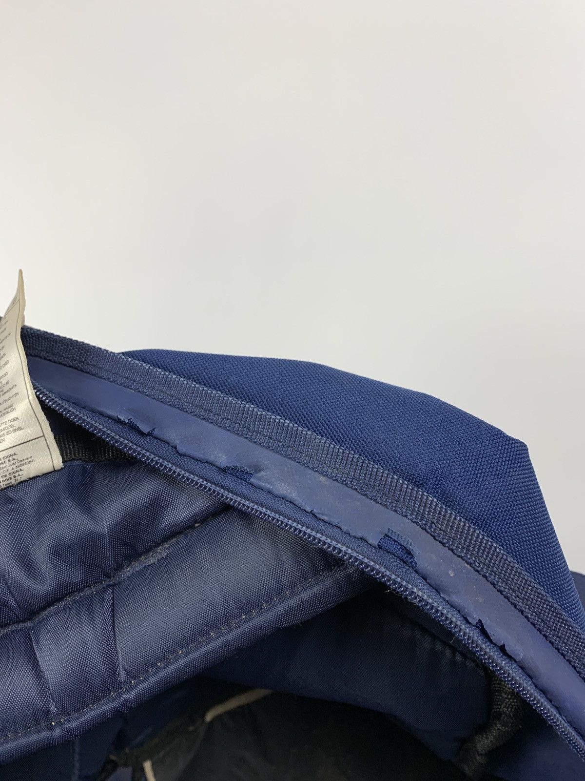 Nike 90s Vintage Nike Big Logo Swoosh Backpack Bag Size ONE SIZE - 14 Thumbnail