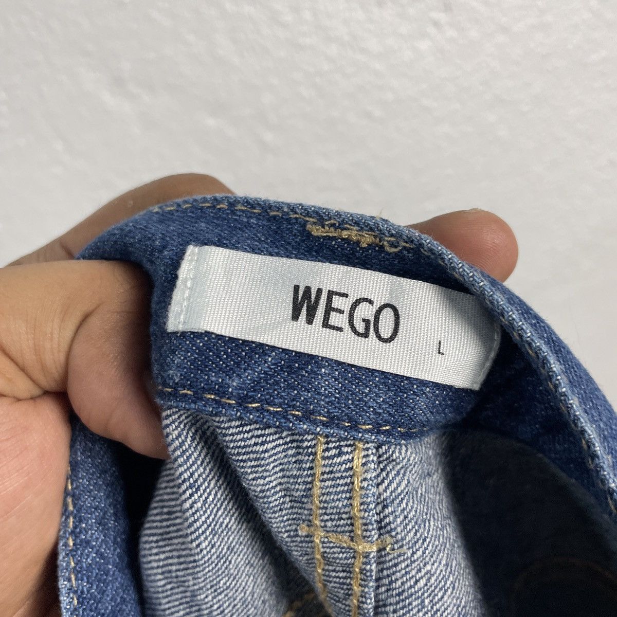 Japanese Brand Vintage awego Distressed Style Denim Jeans Size US 29 - 5 Thumbnail