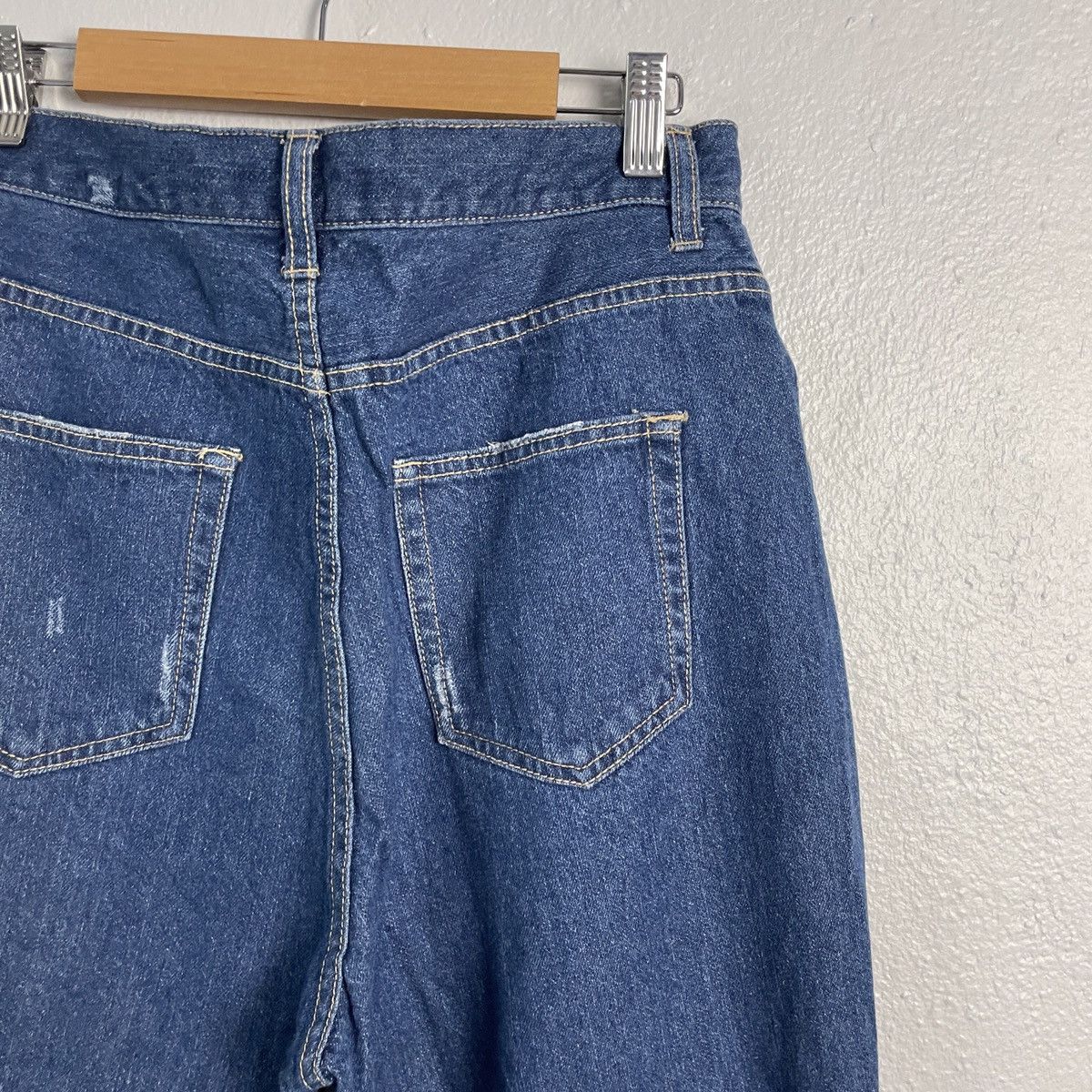 Japanese Brand Vintage awego Distressed Style Denim Jeans Size US 29 - 8 Thumbnail