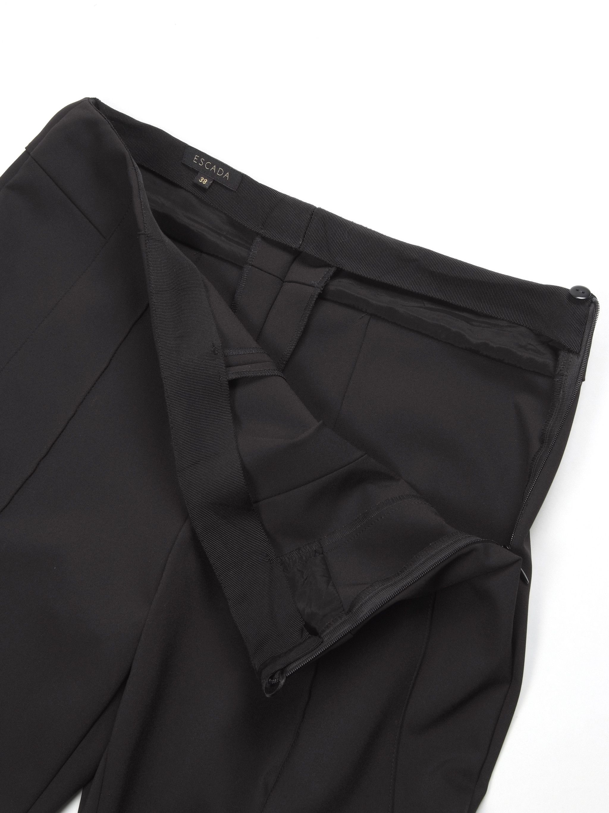 Escada Womens ESCADA High Rise Solid Pants Size 30" / US 8 / IT 44 - 3 Thumbnail