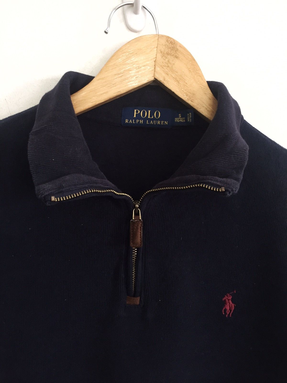 [ LAST DROP ! ] Signature Pony Half Zipper Jumper Armpit 23x26