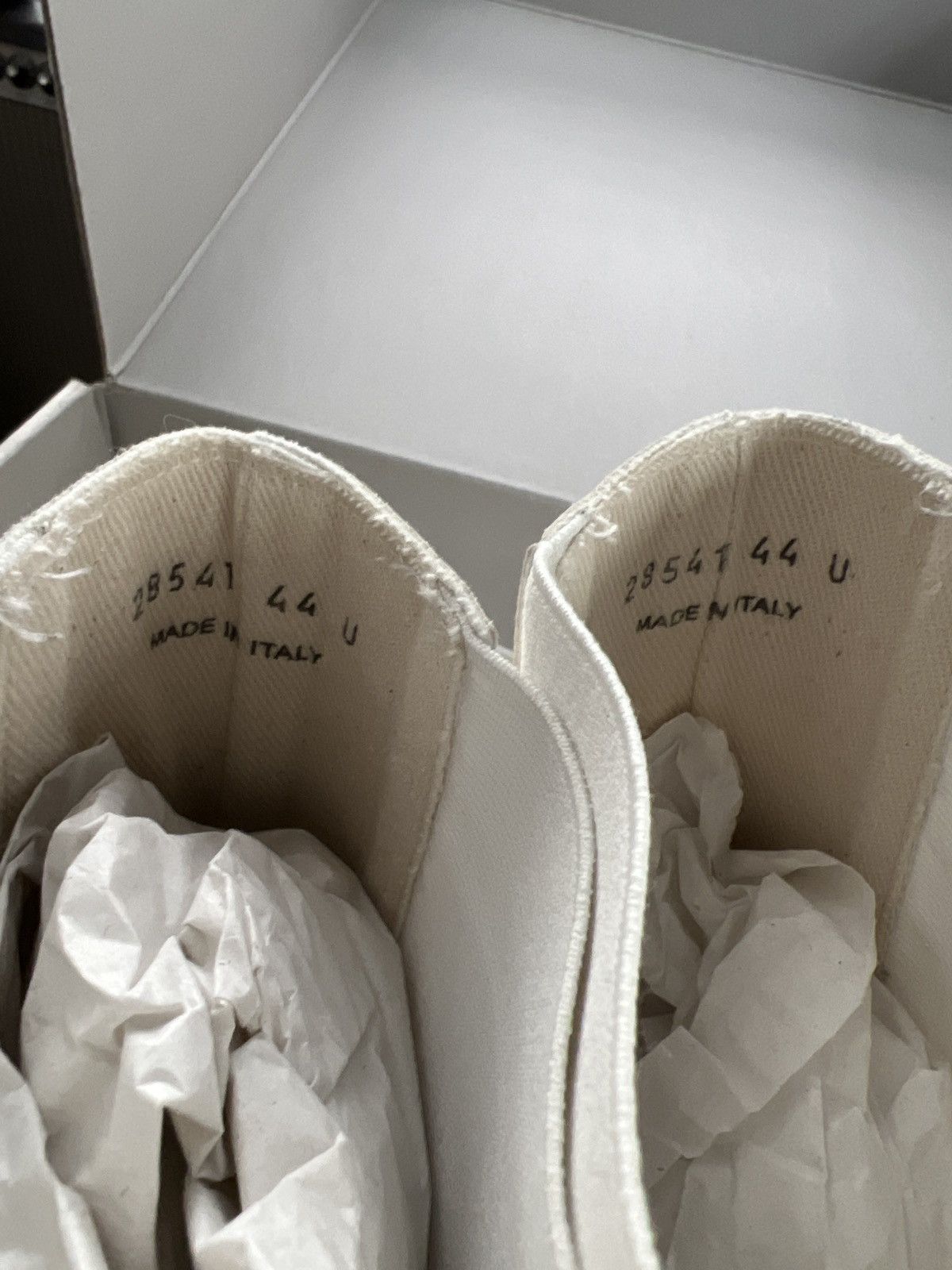 Rick Owens Rick Owens Beetle Abstract white boots Size US 10.5 / EU 43-44 - 11 Thumbnail