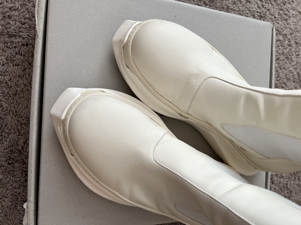 Rick Owens Rick Owens Beetle Abstract white boots Size US 10.5 / EU 43-44 - 8 Thumbnail