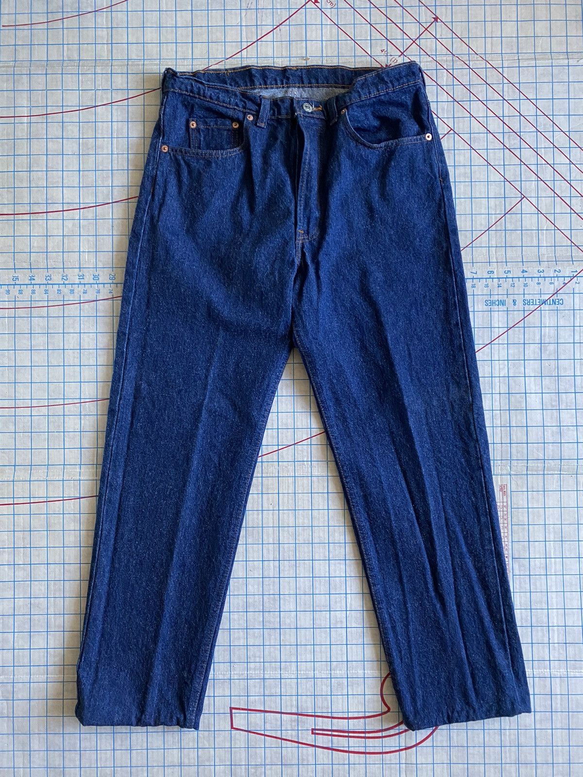 Levi's × Levi's Vintage Clothing × Vintage Vintage Levi’s 501 Indigo Wash fits 33x29 tagged 34x32 Size US 33 - 2 Thumbnail