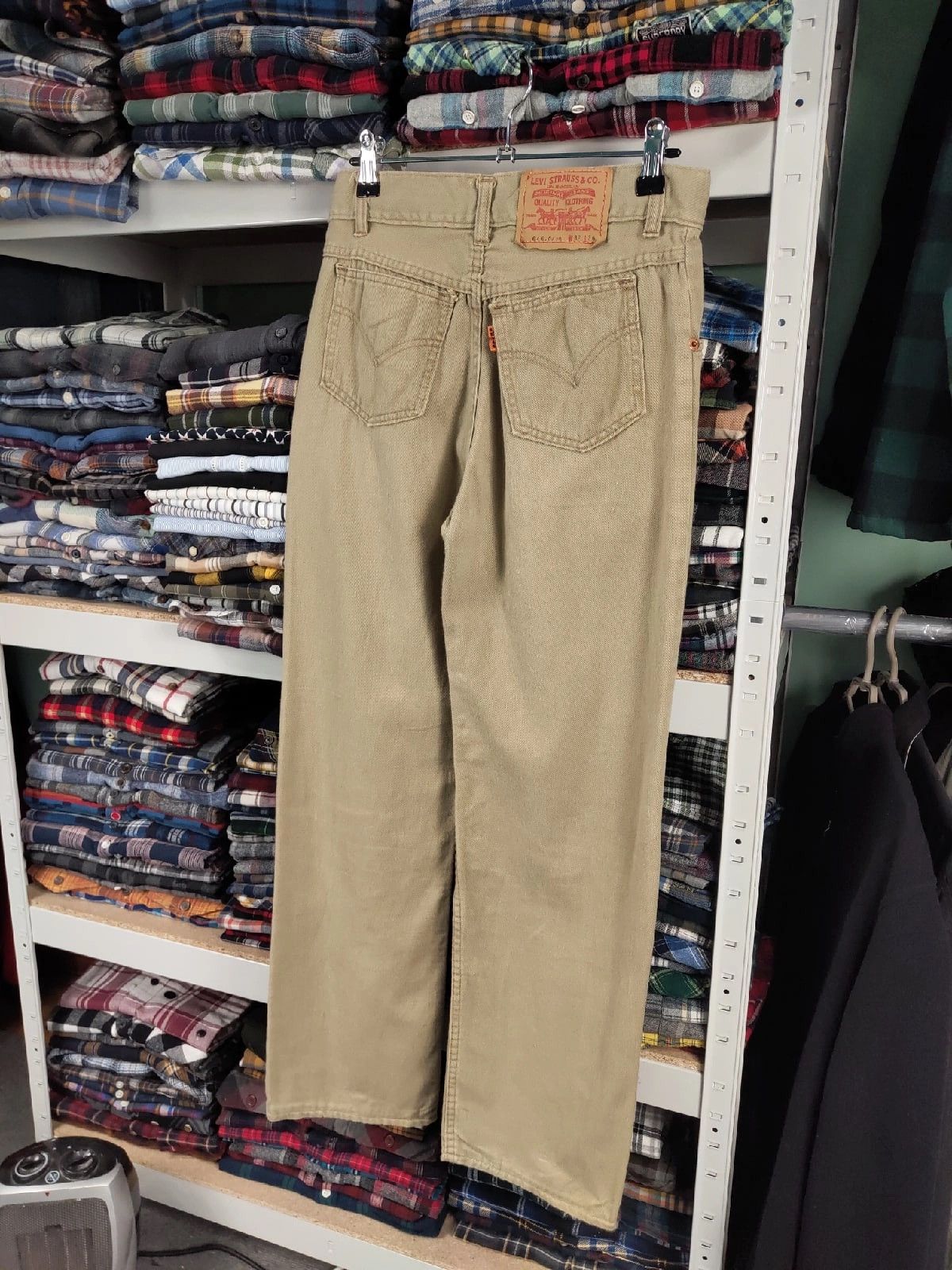 Levi's Vintage Clothing Vintage Levi's 646 0419 Big E Orange Tag Faded Oliver Pants Size US 30 / EU 46 - 25 Thumbnail