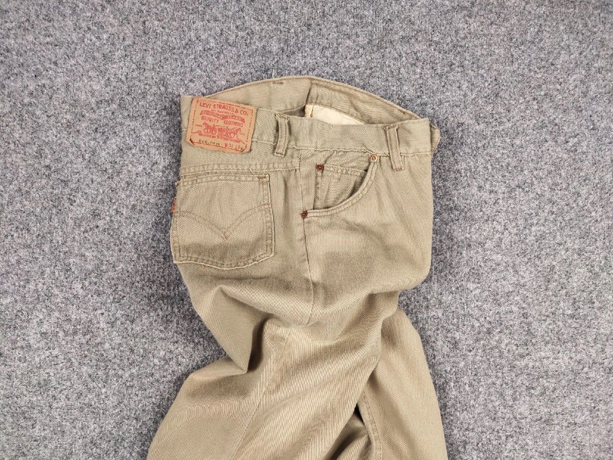 Levi's Vintage Clothing Vintage Levi's 646 0419 Big E Orange Tag Faded Oliver Pants Size US 30 / EU 46 - 20 Thumbnail