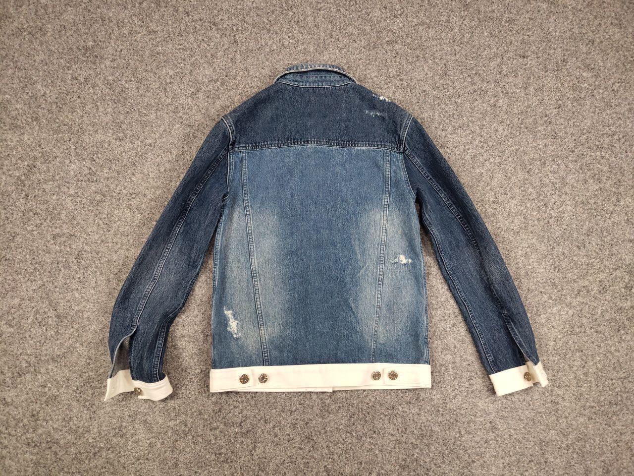 Japanese Brand Zoe Karssen Designer Denim Jeans Blue Pockets Jacket Size US S / EU 44-46 / 1 - 13 Thumbnail