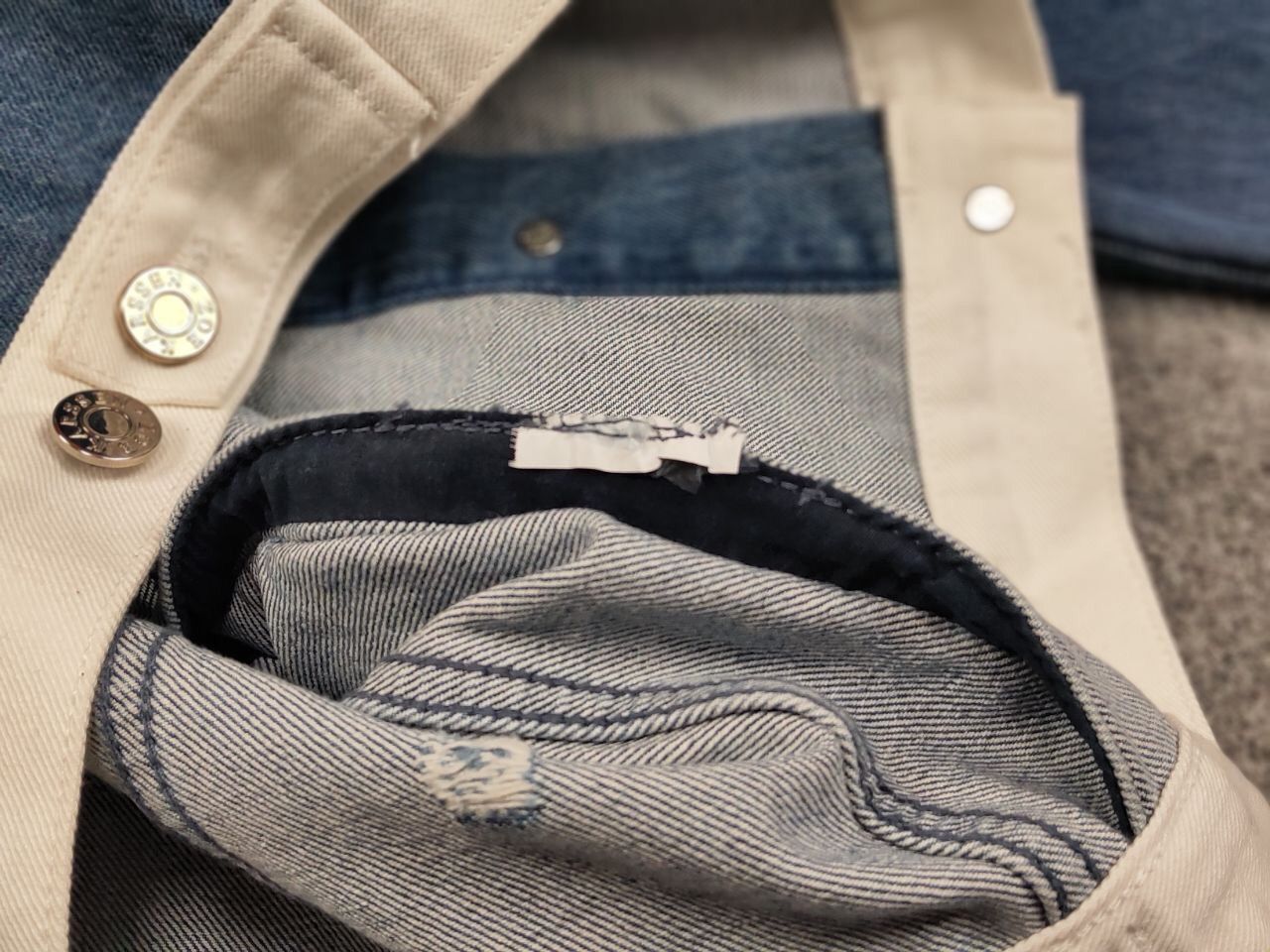 Japanese Brand Zoe Karssen Designer Denim Jeans Blue Pockets Jacket Size US S / EU 44-46 / 1 - 19 Thumbnail