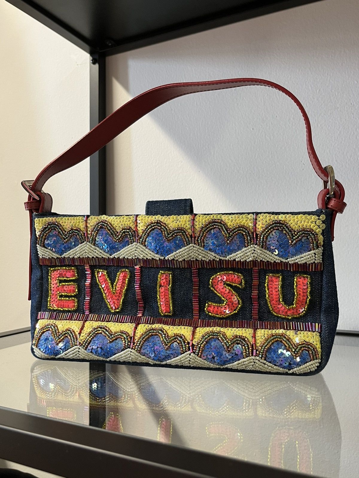 Vintage Evisu x Donna pocket buckle shoulderbag – Tramp the