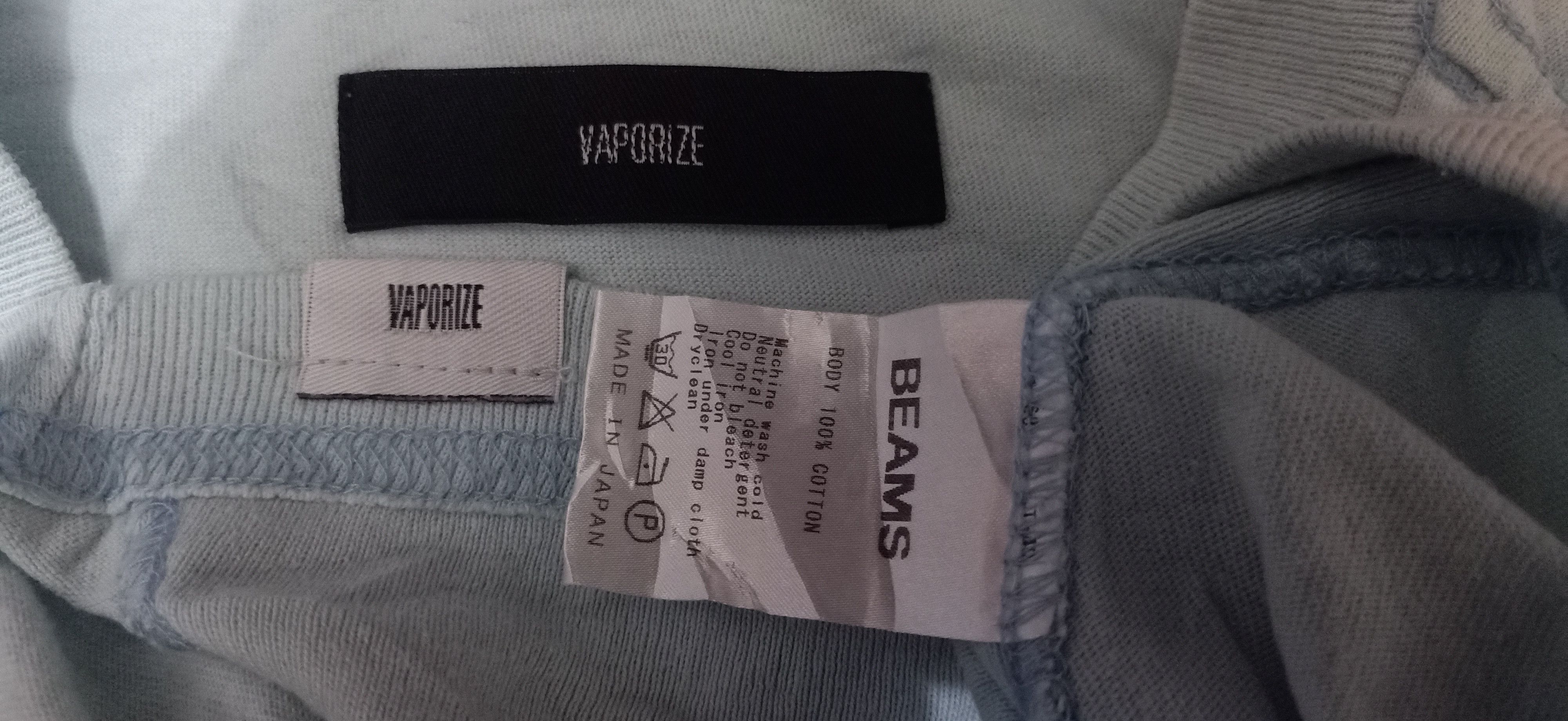 Beams Plus Beams X Vaporize heavy metal t shirt Size US L / EU 52-54 / 3 - 16 Thumbnail