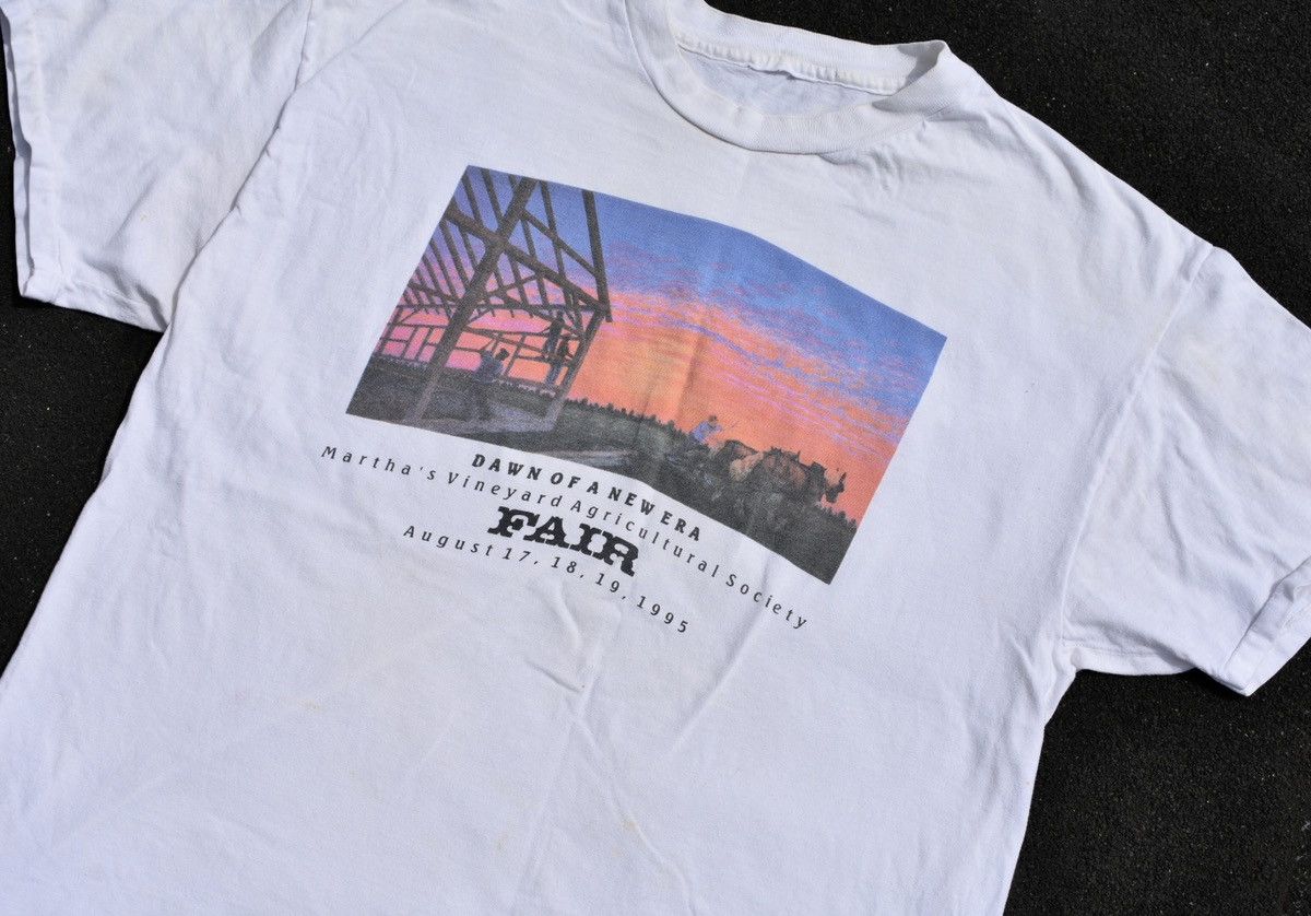 Vintage Vintage 90s Martha’s Vineyard Fair T-Shirt (XL) Size US XL / EU 56 / 4 - 2 Thumbnail