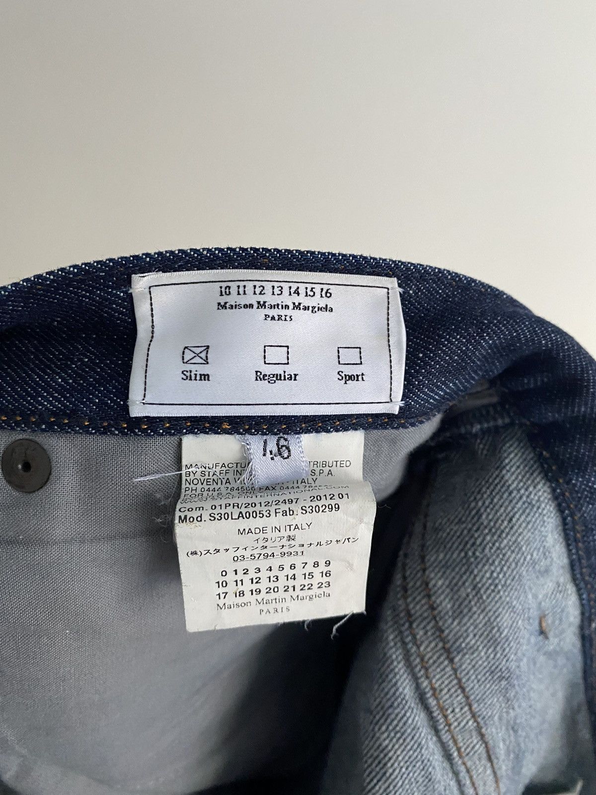Maison Margiela Maison Martin Margiela Mainline Indigo Jeans Size US 30 / EU 46 - 4 Thumbnail