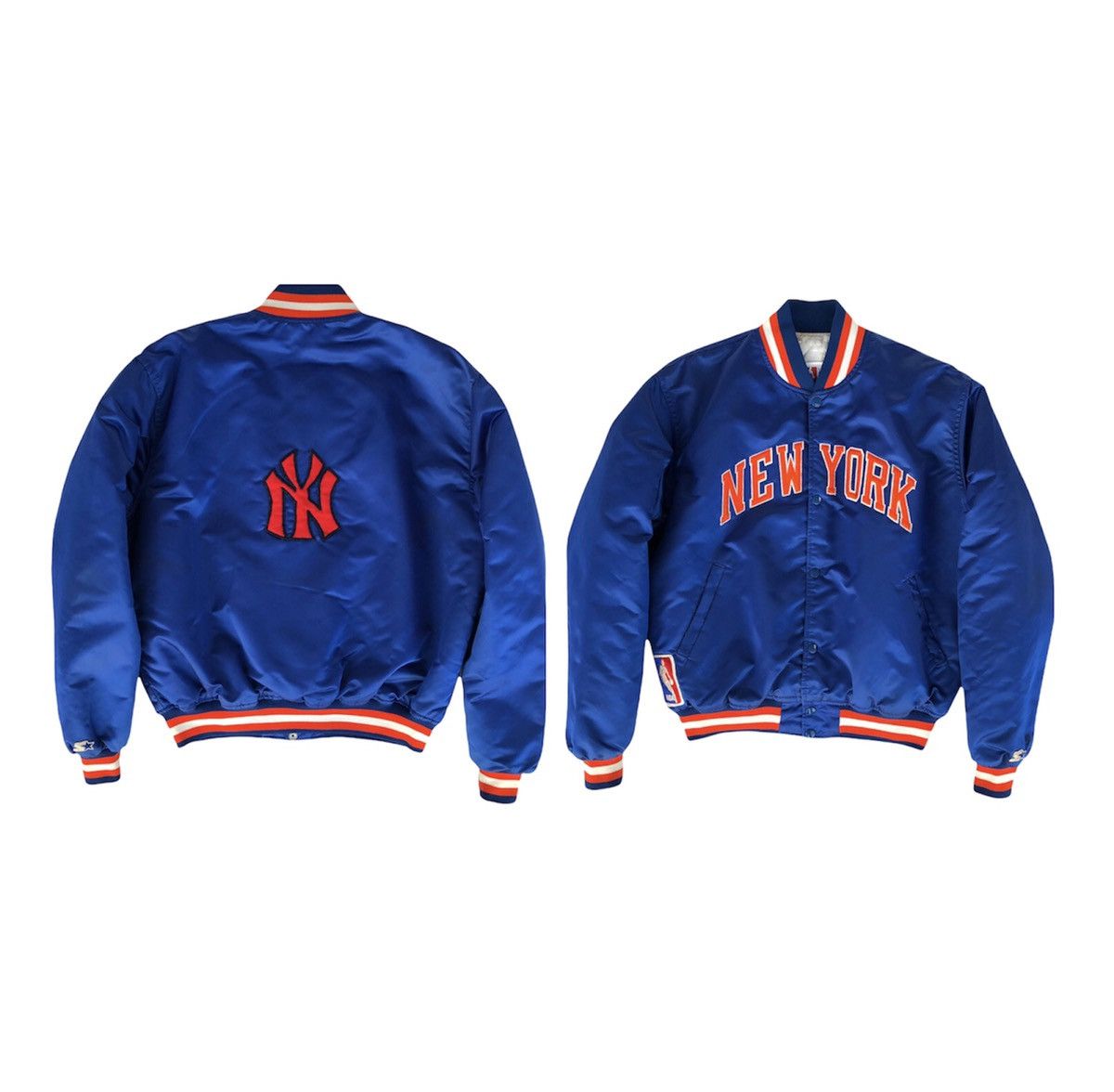 Starter 🔥Vintage 90’s NBA New York Knickerbockers Varsity Jacket | Grailed