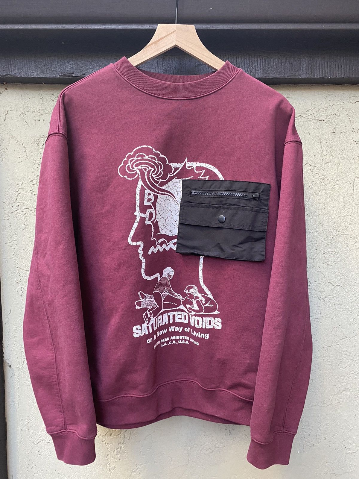 Brain dead saturated voids tactical sweatshirt