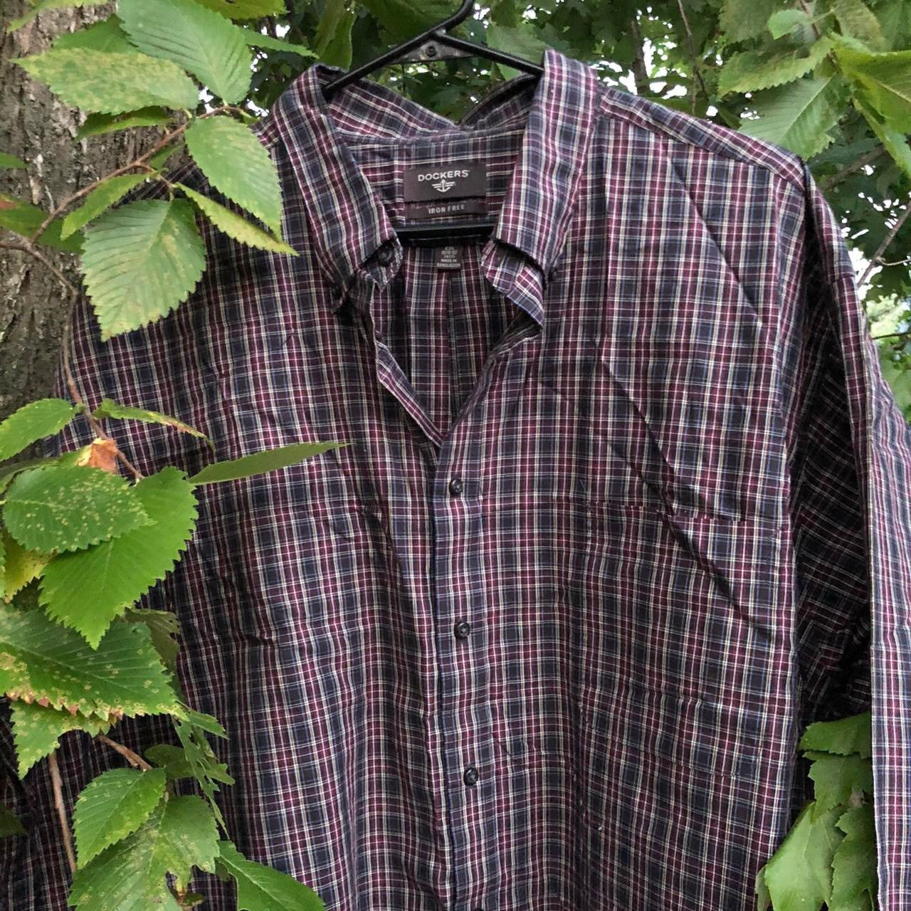 Dockers Plaid Dockers pocket shirt Button Up Shirt Long Sleeve Size US XXL / EU 58 / 5 - 1 Thumbnail