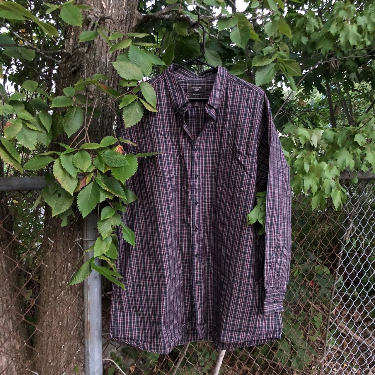 Dockers Plaid Dockers pocket shirt Button Up Shirt Long Sleeve Size US XXL / EU 58 / 5 - 2 Thumbnail