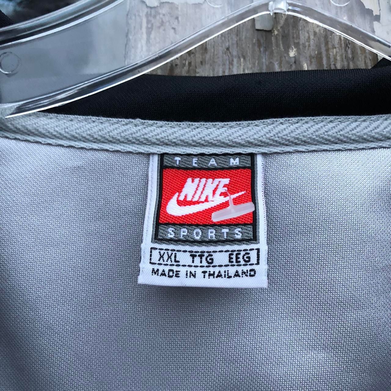 Nike × Vintage Vintage 90s Nike Basketball Warmup Full Zip Track Jacket Size US XXL / EU 58 / 5 - 5 Thumbnail
