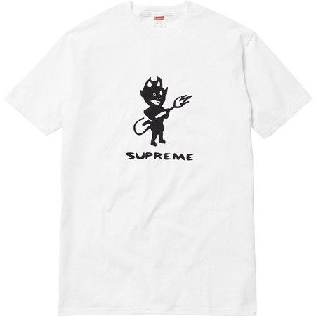 Supreme Supreme Devil Tee XL White Size US XL / EU 56 / 4 - 1 Preview