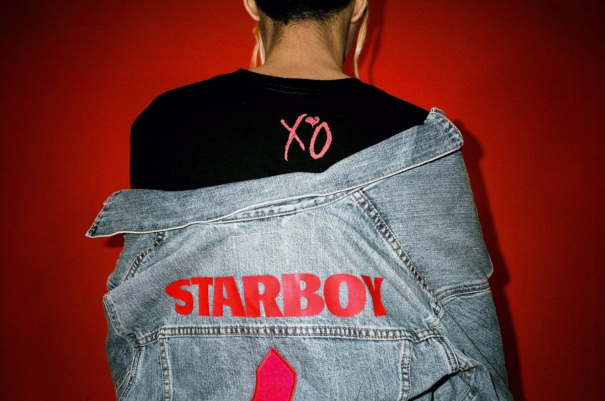 The weeknd jeans jacket deals